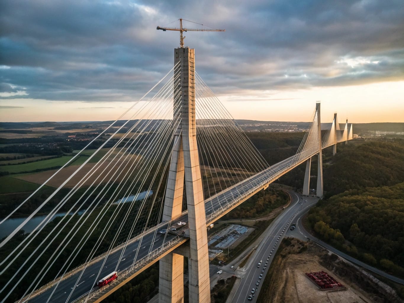 bridge-pylons-view-from-a-drone