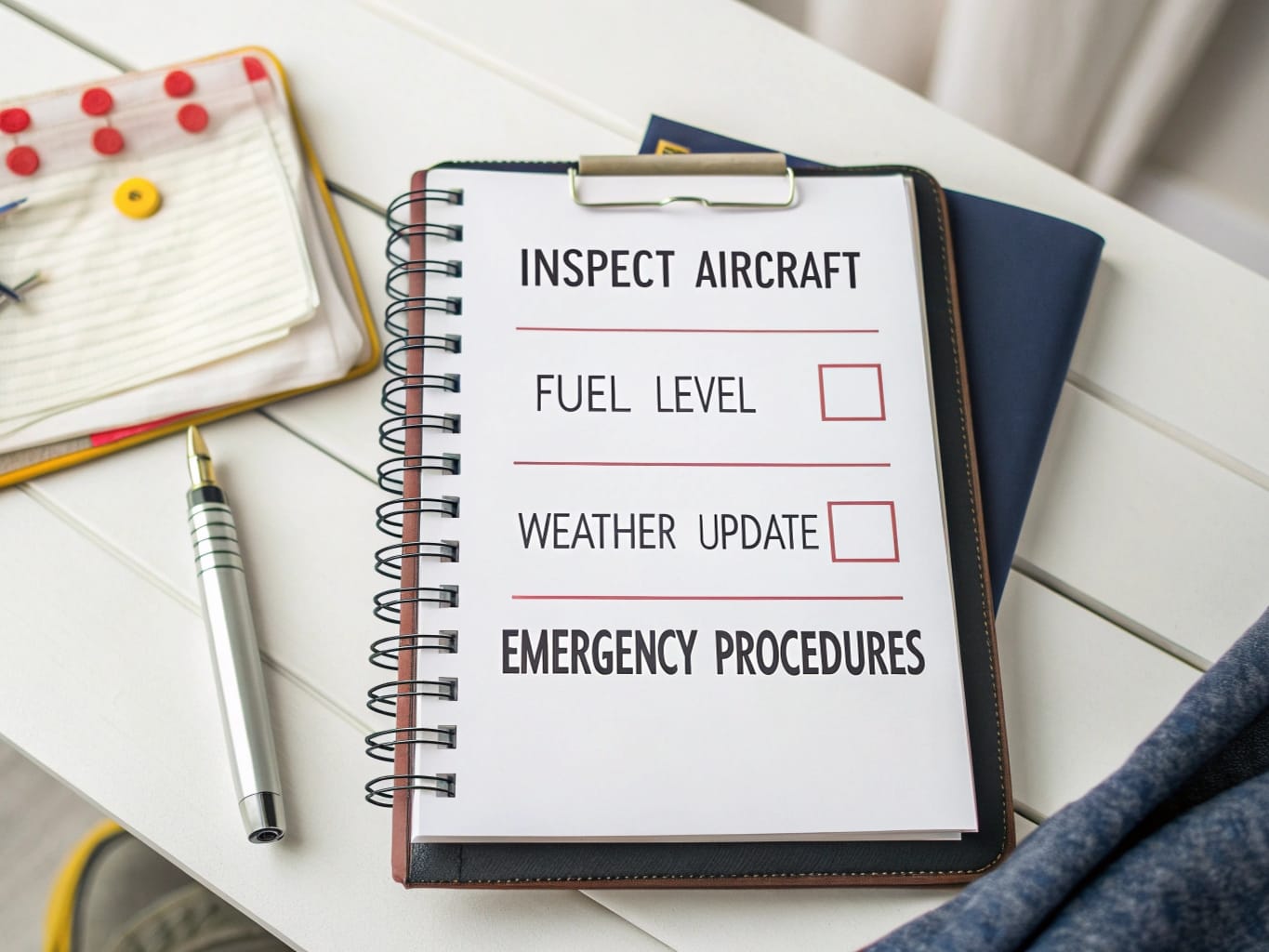 checklist-before-flight