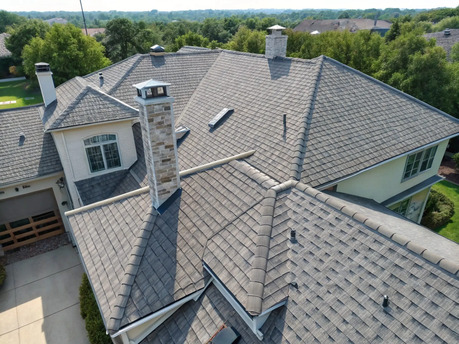 inspection-of-a-roof-house-view-from-a-drone