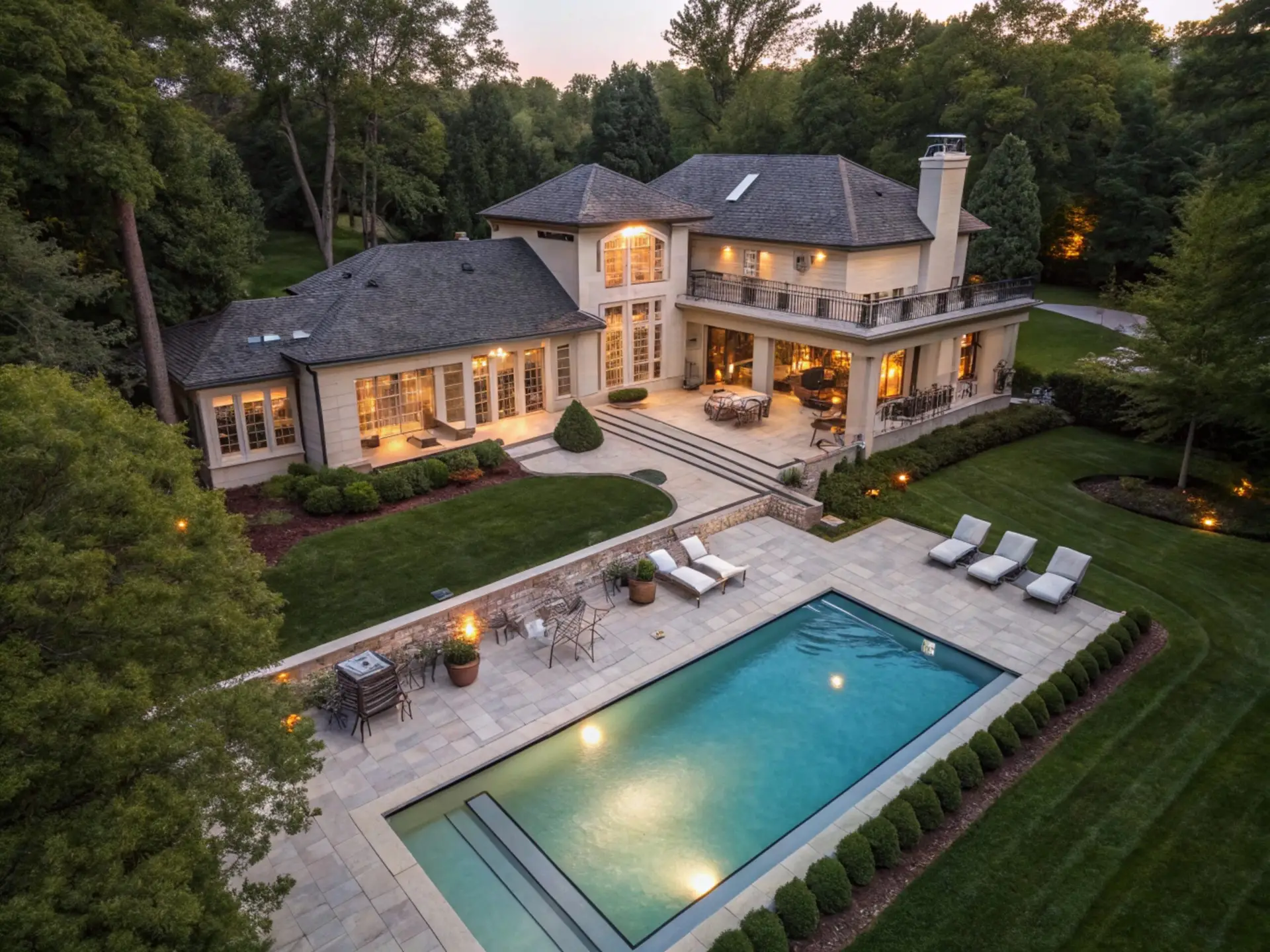 real-estate-with-pool-view-from-a-drone